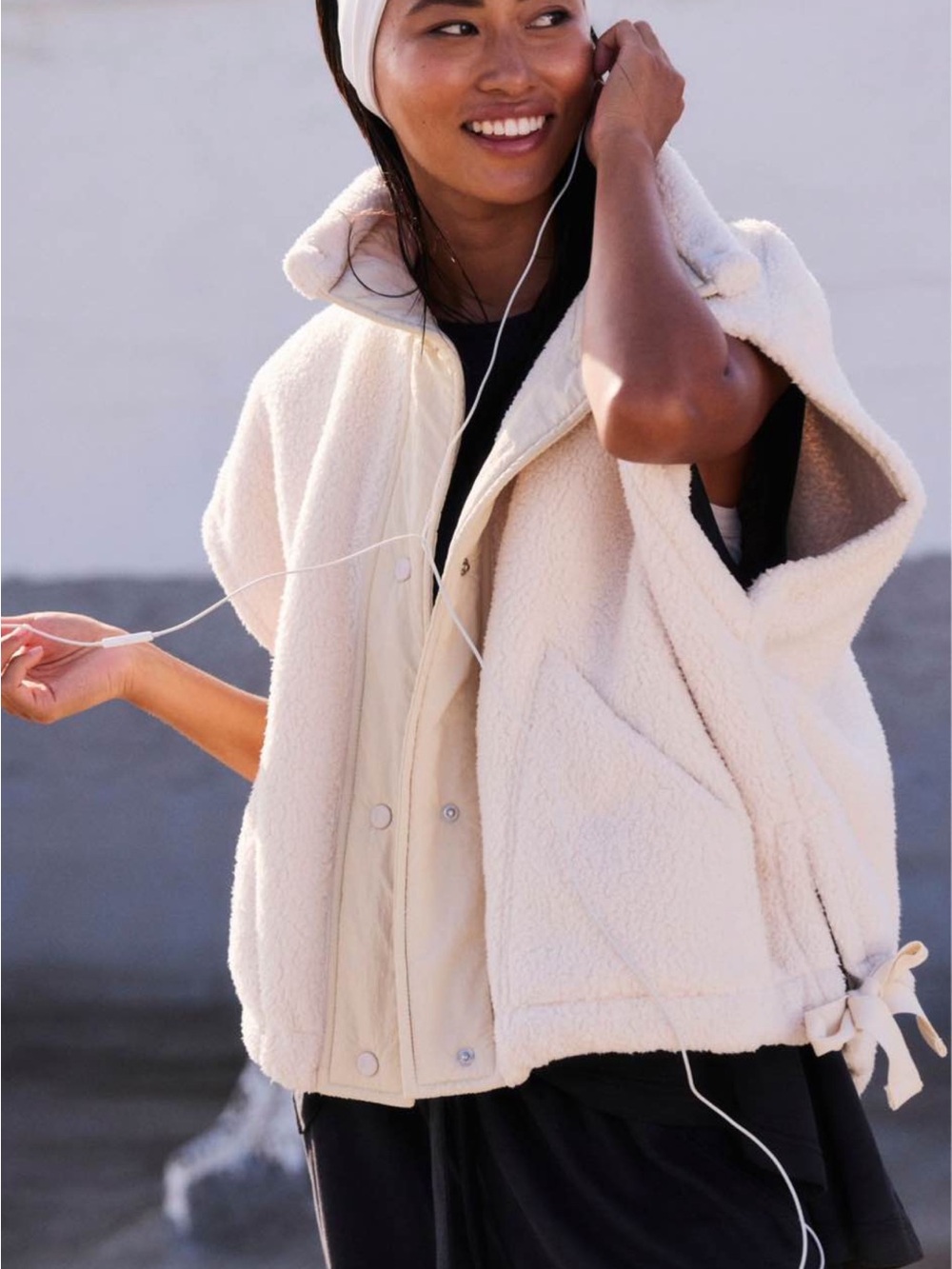 FP Movement by Free People Scout It Out Fleece Vest